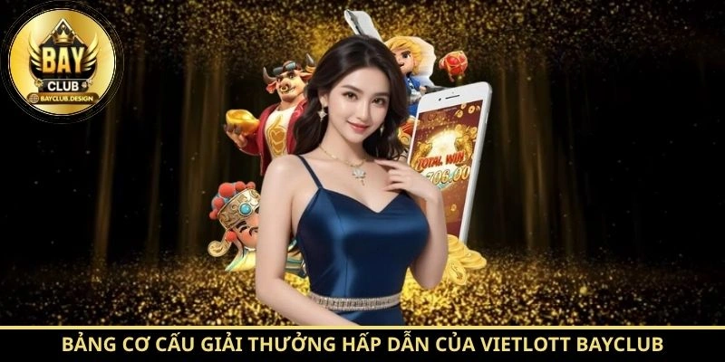 Bảng cơ cấu giải thưởng hấp dẫn của Vietlott BayClub